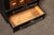 Early 20th Century Wooden 14 Drawer Rolling Shop Cabinet in Distressed Black For Sale - Image 10 of 10