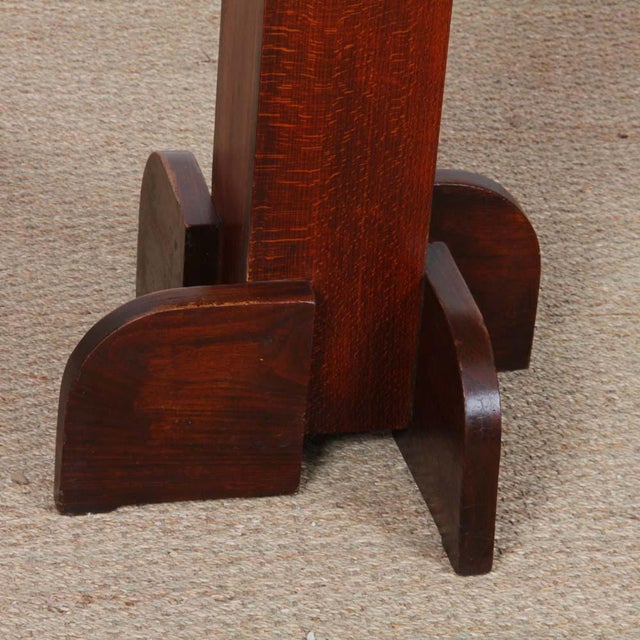 Wood French High Wooden Table, 1940s For Sale - Image 7 of 8