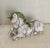Beautiful hand painted studio ceramic limited unicorn made in Italy. In hues of grey and green this whimsical figure is a...