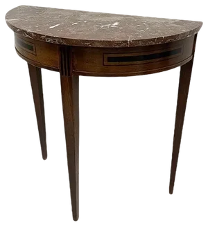 Small 19th Century Dutch Oak Wall Table, 1890s