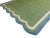 Cotton Scalloped Edge Reversible Rug. Scalloping runs along 3' sides. These special flat-weave dhurries are hand-woven...
