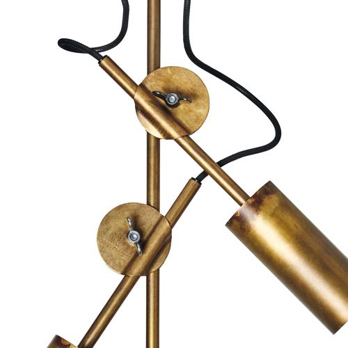 Brass 3452-6 Stav Spot 2 Ceiling Lamp by Johan Carpner for Konsthantverk For Sale - Image 4 of 8