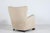 Fritz Hansen Large Danish Art Deco Wool Lounge Chair in the style of Fritz Hansen, 1930s For Sale - Image 4 of 12