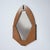 Vintage Dutch Art Deco Oak Mirror with Ebonized Details, 1920s For Sale - Image 12 of 15