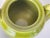 Crakeled Ceramic tea pot atributed. Green Color, good condition, Seens to have not been used. France 20th Century.