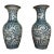 Pair of Blue and White Large Vintage Chinese Porcelain Vases For Sale