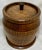 English Antique Ceramic Lined Oak Wood Tea Jar/Caddy From England - Circa 1900 For Sale - Image 3 of 9