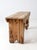 Wood Antique Wood Farmhouse Bench For Sale - Image 7 of 12