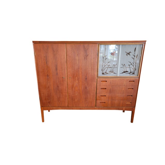 Danish Teak Bar Cabinet, 1960s For Sale - Image 14 of 18