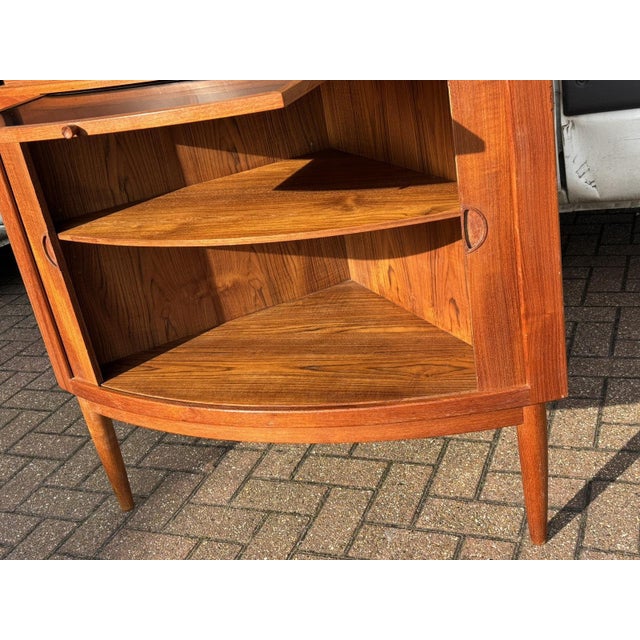 Mid-Century Danish Teak Cabinet by Johannes Andersen For Sale - Image 10 of 13