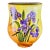 Antique Hand Painted Porcelain Vase For Sale