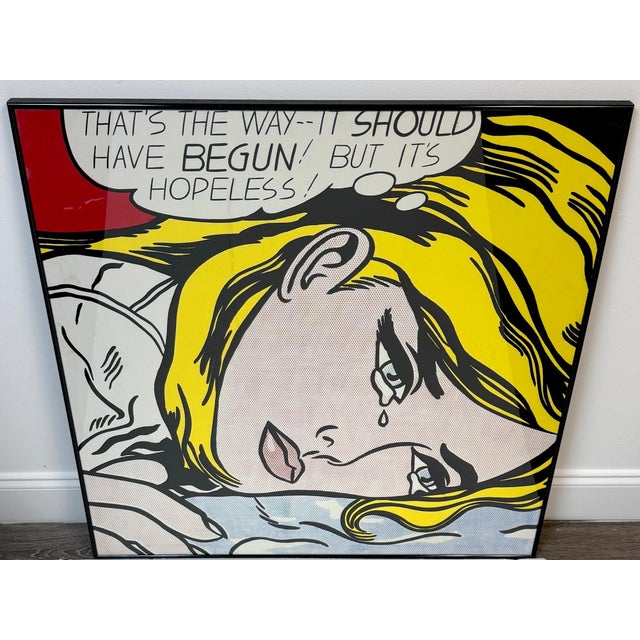 Roy Lichtenstein: "That's The Way It Should Have Begun!" Pop Art Screenprint, 1980s Roy Lichtenstein: "That's The Way It...