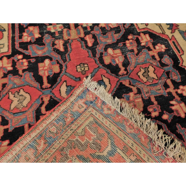1920s Antique Persian Rug 4'x 6'8" For Sale - Image 12 of 13