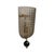 Pair of Smoked Murano Glass Wall Sconces with Wavy and Twisted Pattern. We love the simple lines of this pair and the...