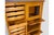 Vintage English Filing Cabinet with Roll-Top and Glass Cabinets For Sale - Image 9 of 11