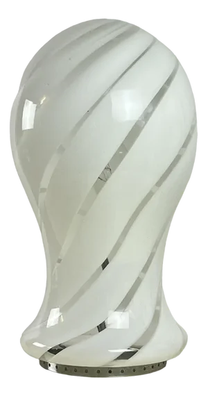 Large Murano Glass Table Lamp, Italy, 1970s
