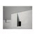 Scott Woodard "Oasis" Gray and Black Abstract Surrealist Architectural Landscape Painting, 2019 For Sale - Image 4 of 11