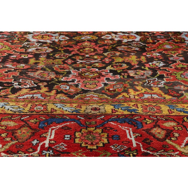 Late 19th Century Late 19th Century Persian Sultanabad Rug, 09'03 X 11'05 For Sale - Image 5 of 10