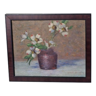 Walter Douglas (1868–1948) — Original Floral Still Life Oil Painting, Salmagundi Club Provenance For Sale