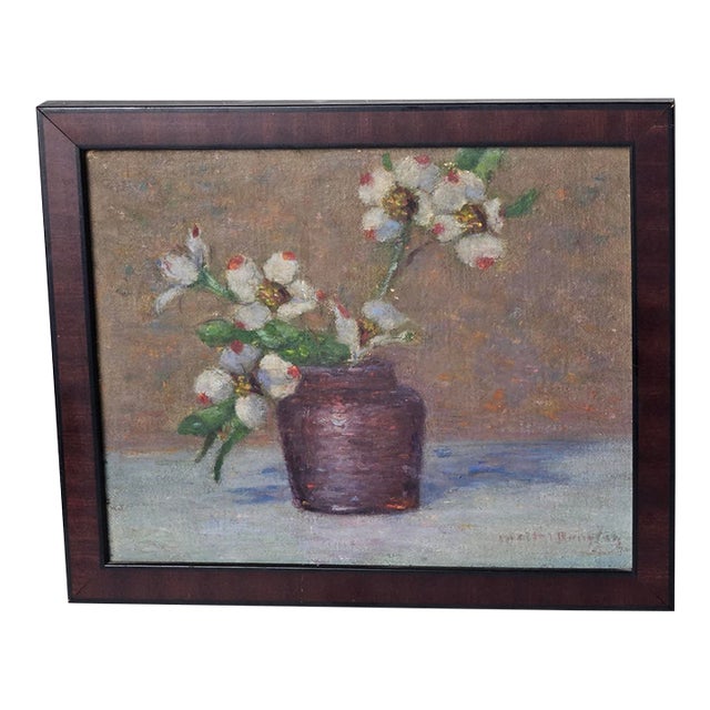 Walter Douglas (1868–1948) — Original Floral Still Life Oil Painting, Salmagundi Club Provenance For Sale