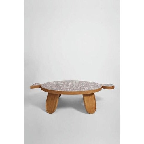 Galapagos Oak and Tiles Table by Barracuda Interiors For Sale - Image 4 of 6