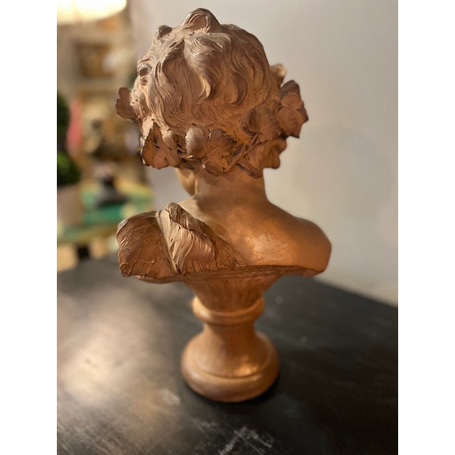 19th Century (Mid) Terra Cotta Bust For Sale In Phoenix - Image 6 of 7