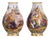 Large 19th Century Porcelain Vases, Set of 2 For Sale