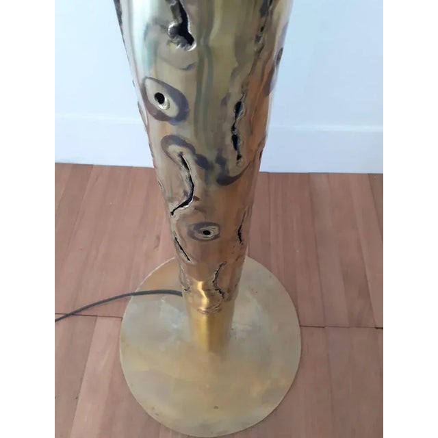 Sputnik Style Brass Floor Lamp For Sale - Image 15 of 16