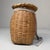 Mid-Century Modern Japanese Handwoven Bamboo Basket, 1960s For Sale - Image 3 of 9