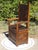 Louis XIII Wooden Chest Armchair For Sale - Image 5 of 14