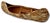 Native American Excellent Large Size Antique Hand Made Maine Indian Tree Bark Canoe Model - 22 Inches Long For Sale - Image 3 of 18