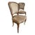 Three Early 20th Century French Walnut Carved Side Chairs c.1900 For Sale