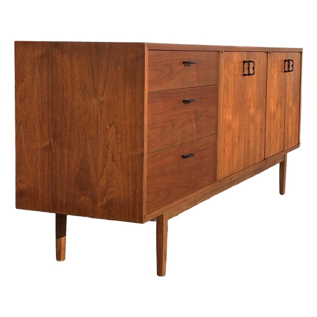 Fully-Refinished Mid Century Jack Cartwright for Founders Sideboard For Sale