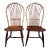 1990’s Nichols and Stone High Sheaf Back Windsor Chairs - A Pair For Sale