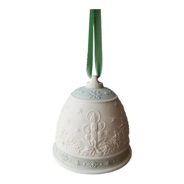 Lladro Porcelain Christmas Bell Ornament For Sale