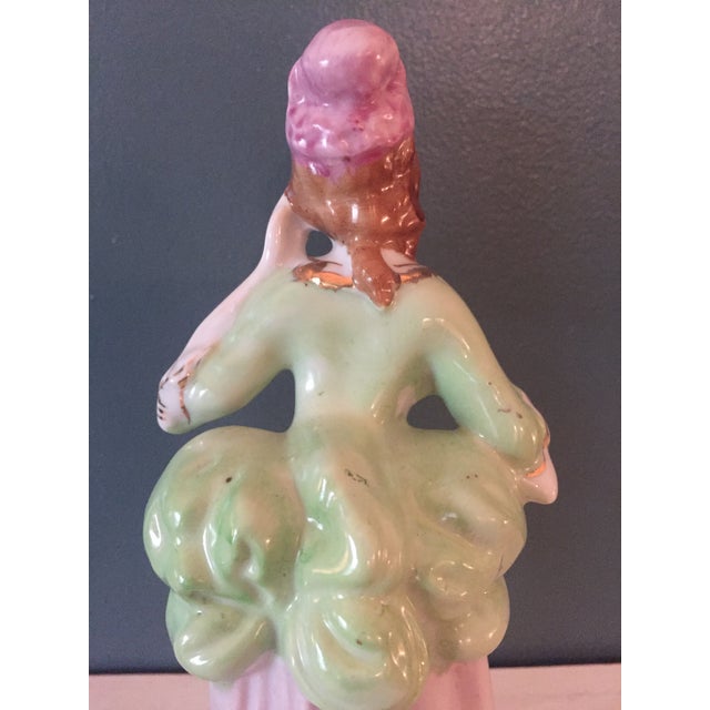 Vintage Occupied Japan Porcelain Figures — a Pair For Sale - Image 12 of 12