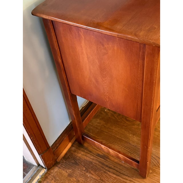 Cushman Colonial Creations Solid Maple Marlboro Buffet Server Cabinet #5-175 Mid-Century For Sale In Baltimore - Image 6 of 9