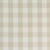 Schumacher Camden Cotton Check Fabric in Natural For Sale