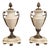 20th Century White Marble and Bronze Vases, Set of 2 For Sale