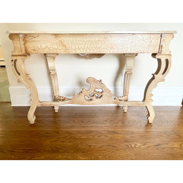 Wood 1970s Sylvia Wood's Console and Mirror - Set of 2 For Sale - Image 7 of 13