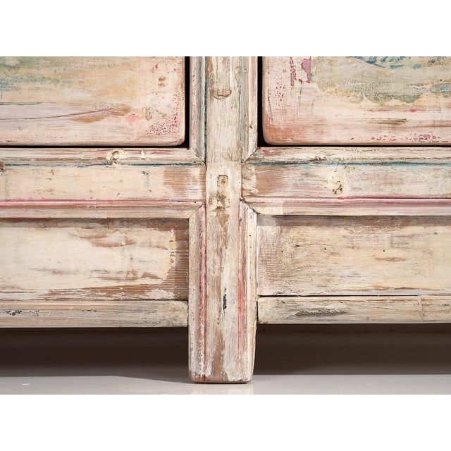 Antique White Wooden Sideboard, 1870s For Sale - Image 14 of 18