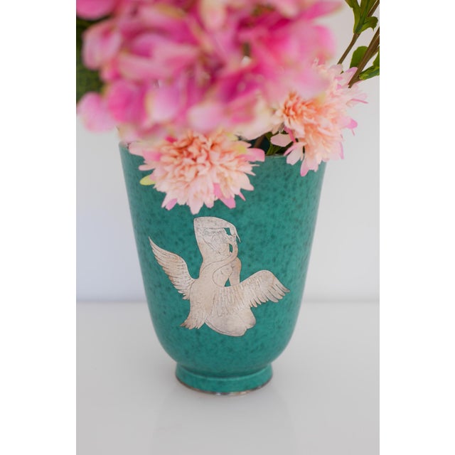 1930s Argenta Vase by Wilhelm Kåge for Gustavsberg, 1930s For Sale - Image 5 of 18