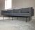 Minimalist Kimball Whittaker Faux Leather Lounge Sofa For Sale - Image 6 of 17