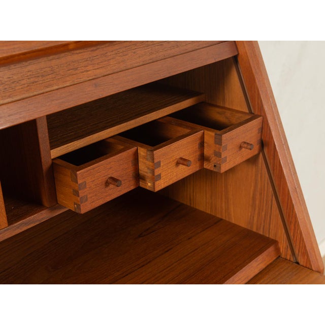 Brown Secretary from Dyrlund, 1980s For Sale - Image 8 of 12