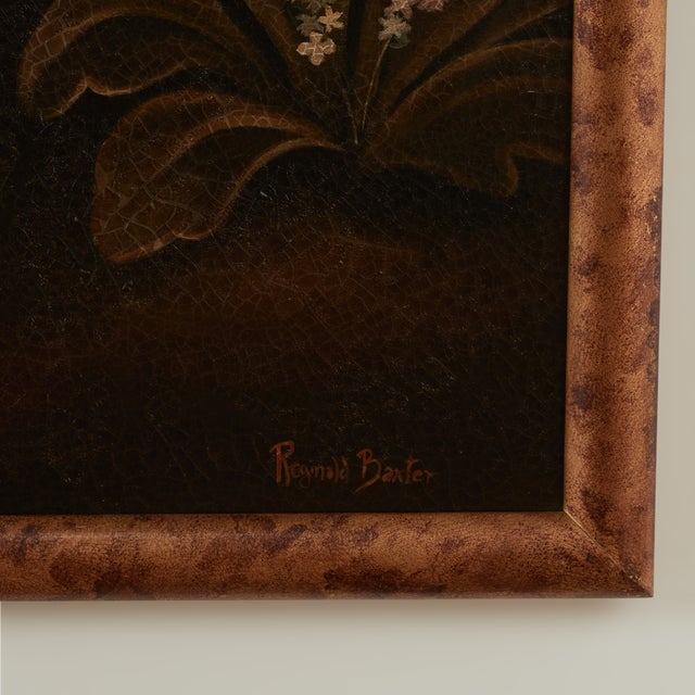 Vintage Painting of an Elephant by Reginald Baxter For Sale - Image 11 of 13