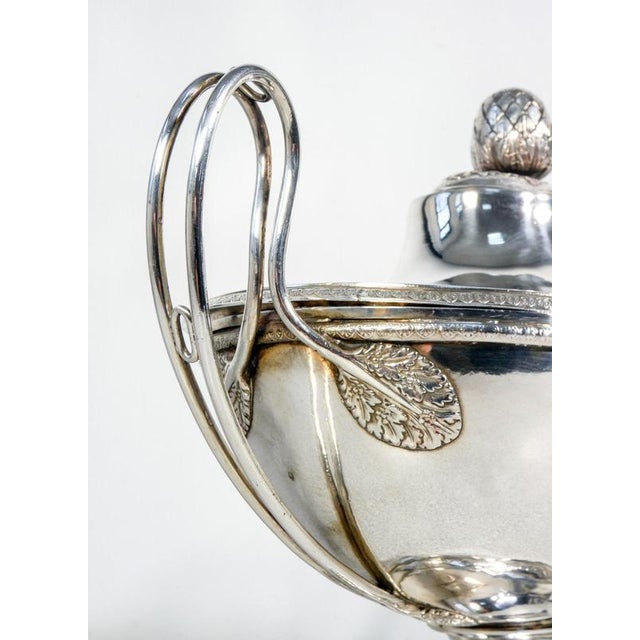 Tureen and Tray from Sheffield, 1800s, Set of 2 For Sale - Image 11 of 14