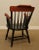 Wood Saint Augustine Preparatory School Black with Cherry University Armchair For Sale - Image 7 of 13