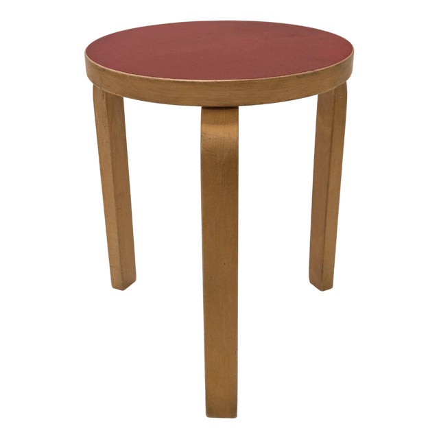 Vintage 60 Stool by Alvar Aalto for Artek, 1950s For Sale