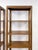Mid 19th Century Drexel MCM Transitional Bookcase Pair Solid Wood Vintage Mid-Century Storage, Attributed For Sale - Image 5 of 14