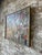 Add a bold and dynamic touch to your space with this striking abstract expressionist painting. Featuring a vivid...